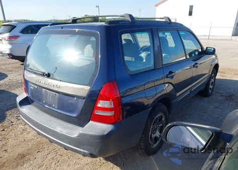 2005 Subaru Forester 2.5X из США, поврежденный, VIN JF1SG63695H743536